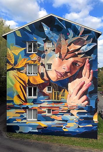 Le "street-art" à Decazeville, à Aubin et à Cransac.