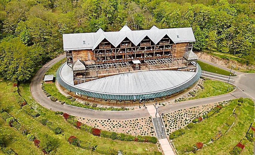 Les thermes de Cransac.