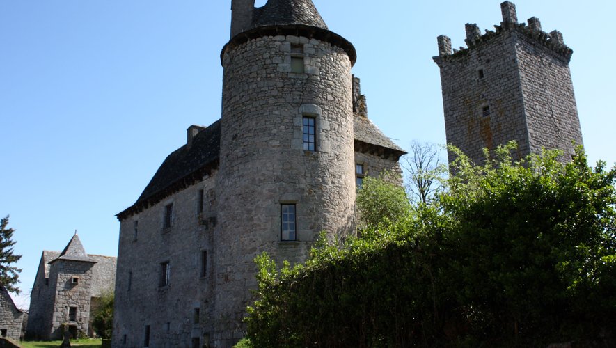 La tour du château de Sénergues fait partie des nouveautés 2023.