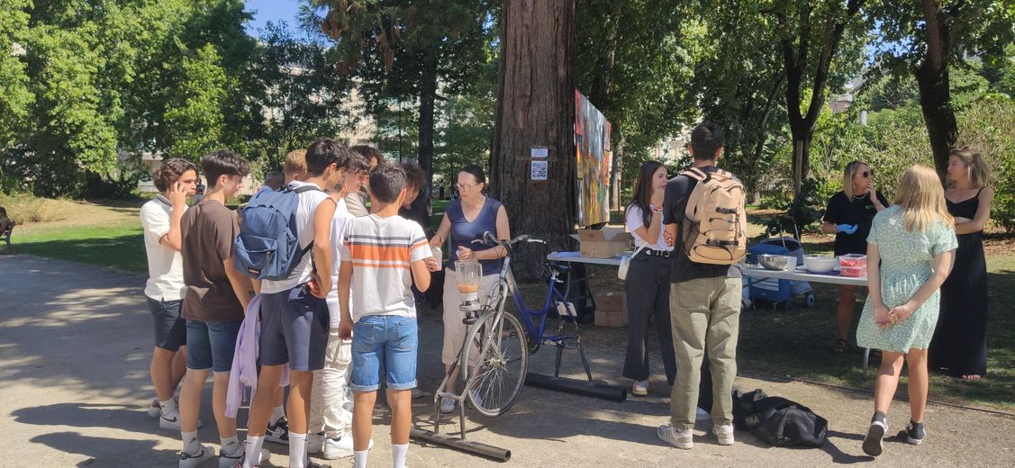 Un moment privilégié par les jeunes, friands de ce type d'activité pour animer leur journée.