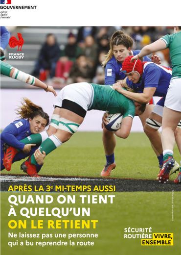"Quand on tient à quelqu'un, on le retient", même pour la 3e mi-temps.