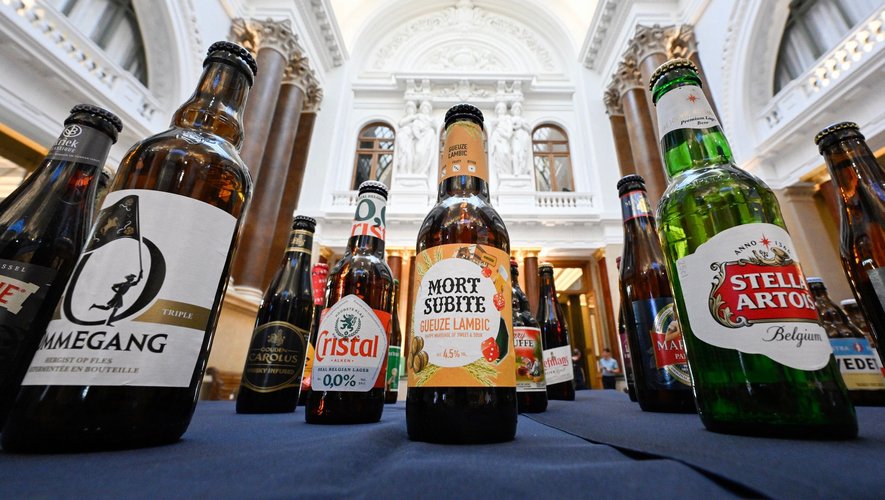 Le "Belgian Beer World" ouvre samedi à l'intérieur des hauts murs datant du 19e siècle de l'ancienne bourse rénovée.