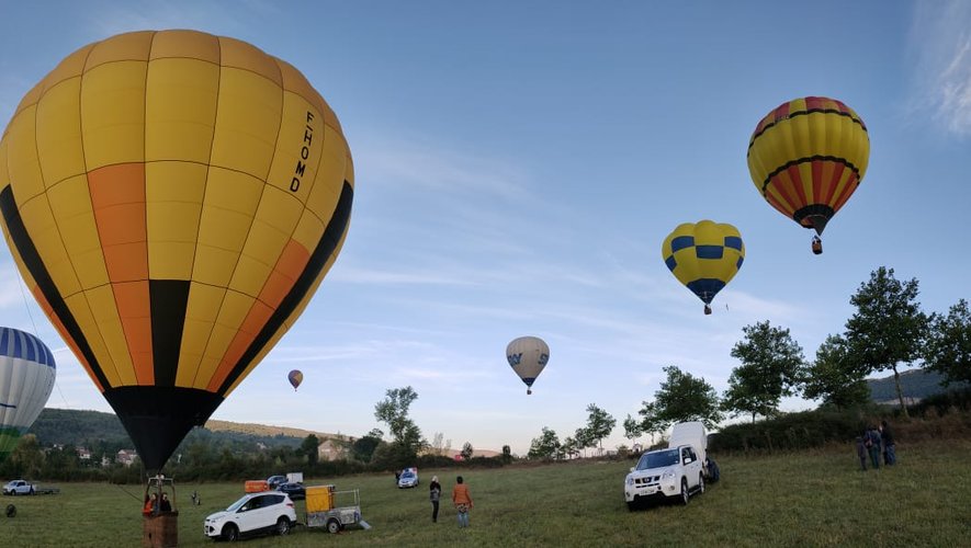 Les montgolfières décolleront le samedi 16 septembre autour de Millau.
