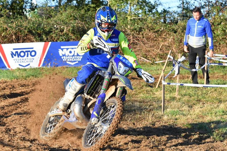 Tim De Clercq a été sacré champion de France en Elite 1.