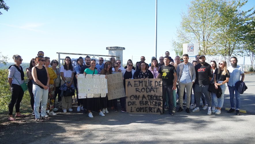 Une quarantaine de salariés de l’association Emilie-de-Rodat se mobilisent.