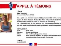 Lina est recherchée depuis le samedi 23 septembre 2023.