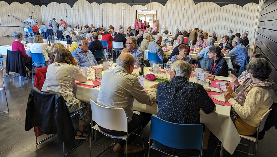130 personnes ont répondu à l’invitation du repas des aînés.