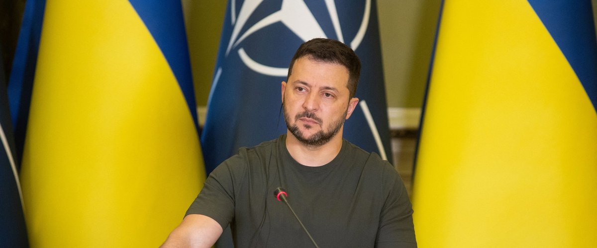 Le président ukrainien propose de créer un "grand centre militaire" où convergerait les livraisons d'armes pour lutter contre la Russie.