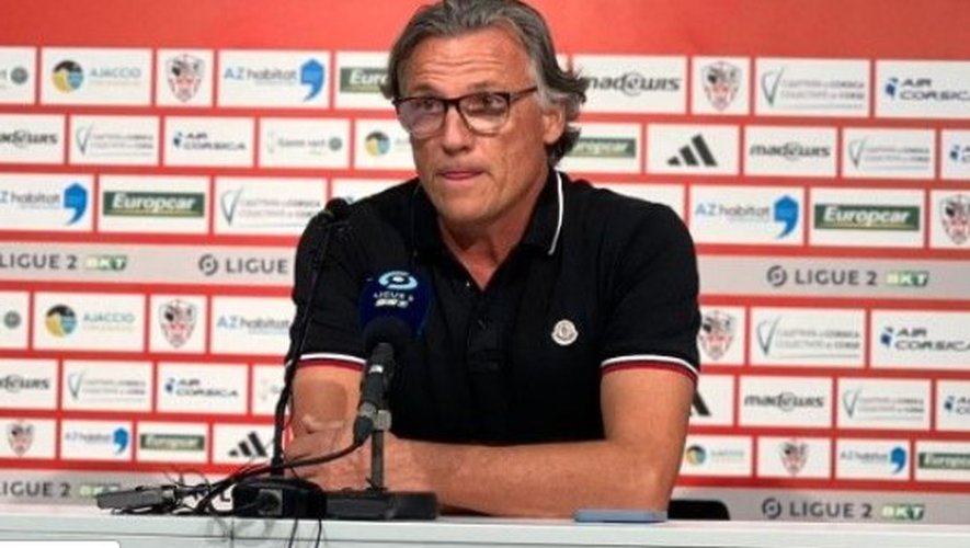 Didier Santini, l'entraîneur de Rodez.