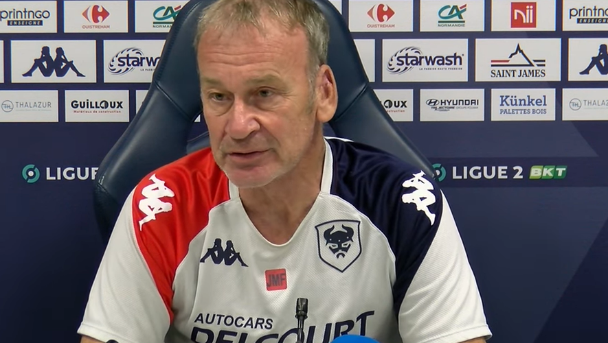 Jean-Marc Furlan est devenu entraîneur de Caen durant l'intersaison.