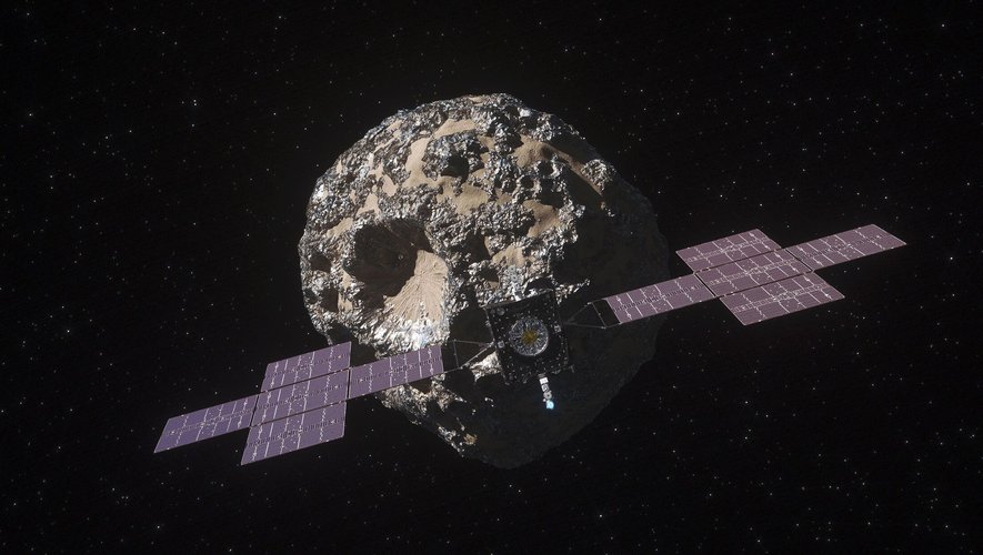 La sonde spatiale envoyée par la NASA s'approchera de l'astéroïde Psyché en 2029.