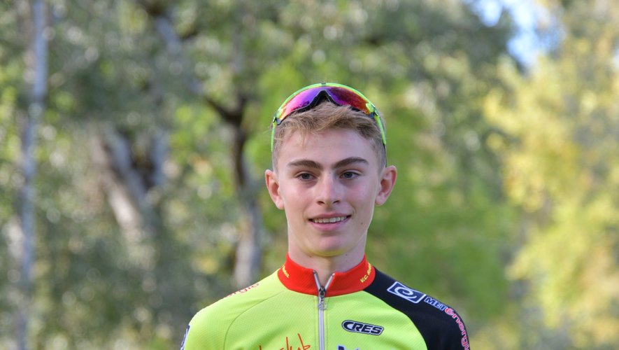 Le licencié du Vélo club Rodez Johan Blanc va être suivi par le programme juniors de la Groupama-FDJ cette saison.
