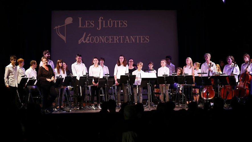 Concert des "Flûtes déconcertantes" mercredi à la salle multiculturelle.