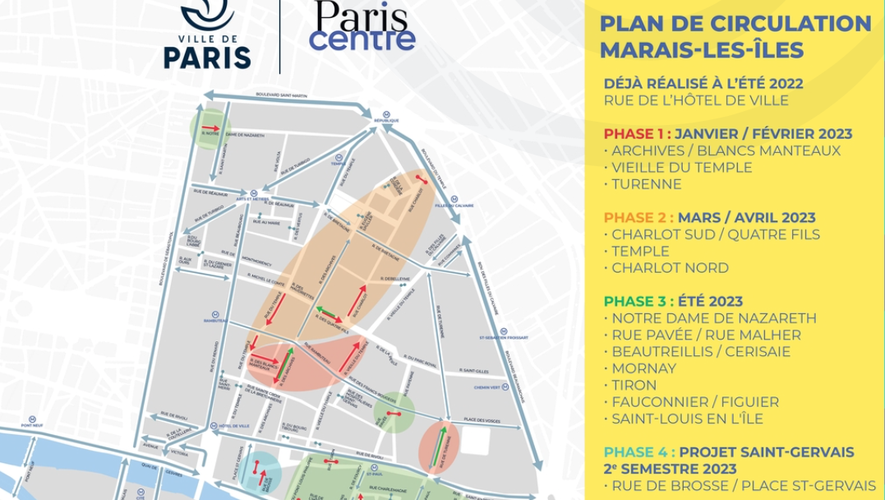 Un nouveau plan de circulation est prévu pour ces arrondissements.