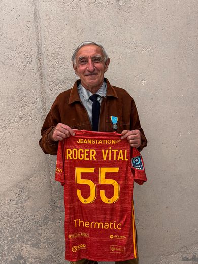 Roger Vital est un fidèle membre du club de Rodez depuis 1968 !