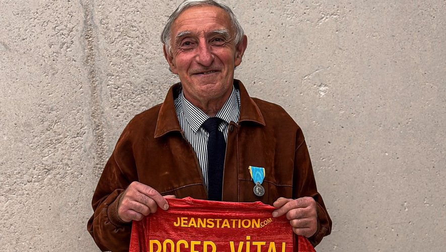 Roger Vital est un fidèle membre du club de Rodez depuis 1968 !