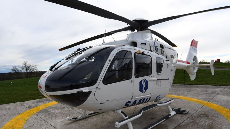 L'hélicoptère du Smur de Rodez est engagé sur l'intervention en Sud-Aveyron.