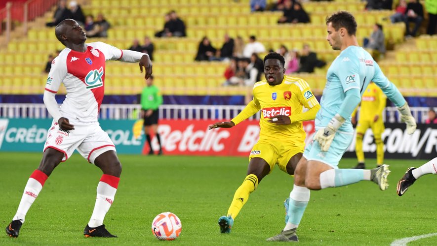 Lors de son épopée 2022-2023, Rodez et Wilitty Younoussa avait notamment disposé de l'AS Monaco !