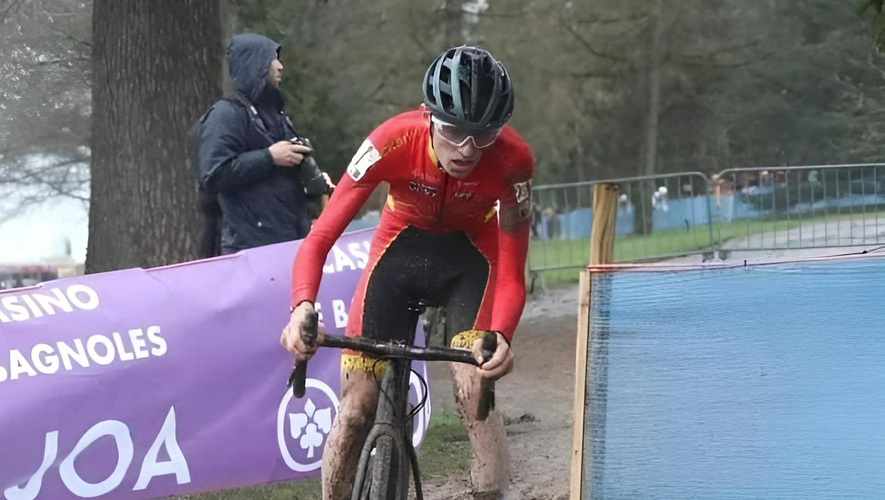 En janvier, Johan Blanc avait couru son deuxième championnat de France de cyclo-cross, sous les couleurs de l’Occitanie.