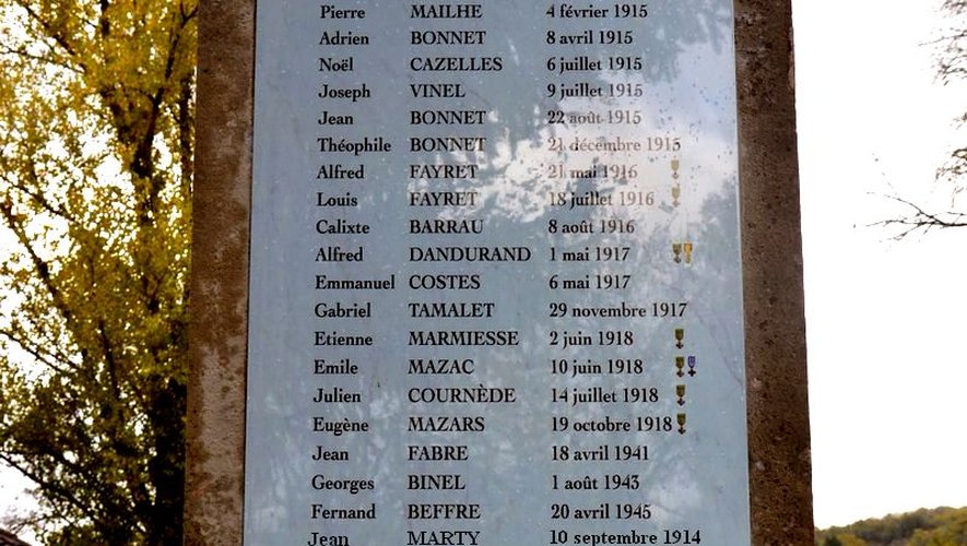 Jean Marty et Germain Monjeau ont complété la trop longue liste des morts pour la patrie.