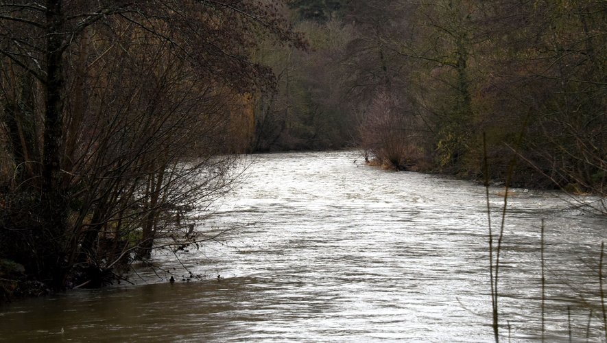 Certains cours d'eau sont à surveiller en Aveyron, ce lundi 6 novembre 2023.