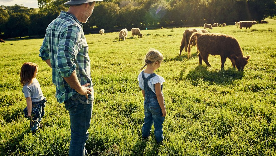 En France, la réalité d'une agriculture gérée au sein d'une famille est toute autre