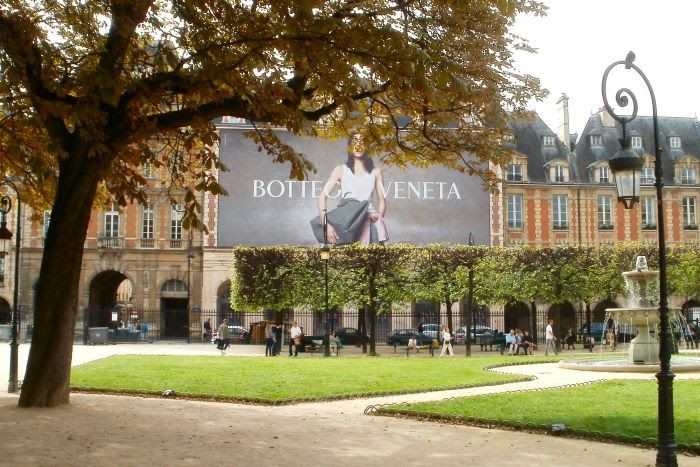 La place des Vosges, elle aussi dans ce palmarès 2023.