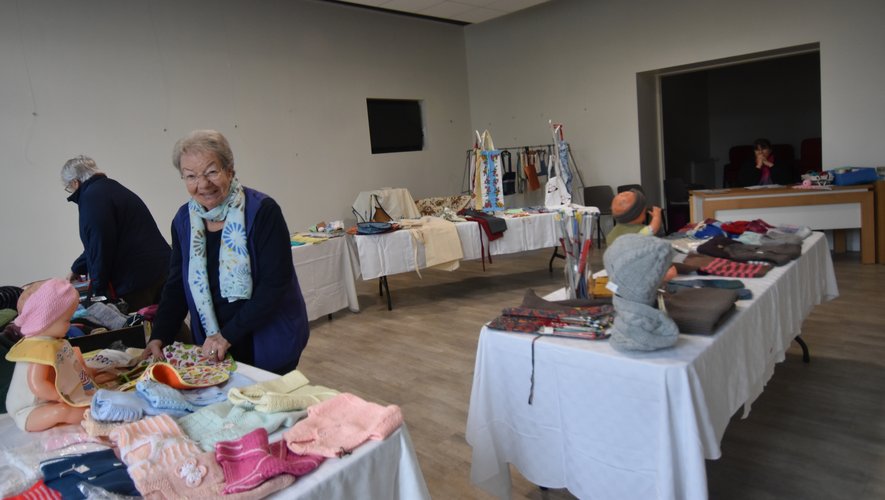Expo-vente du club tricot et couture