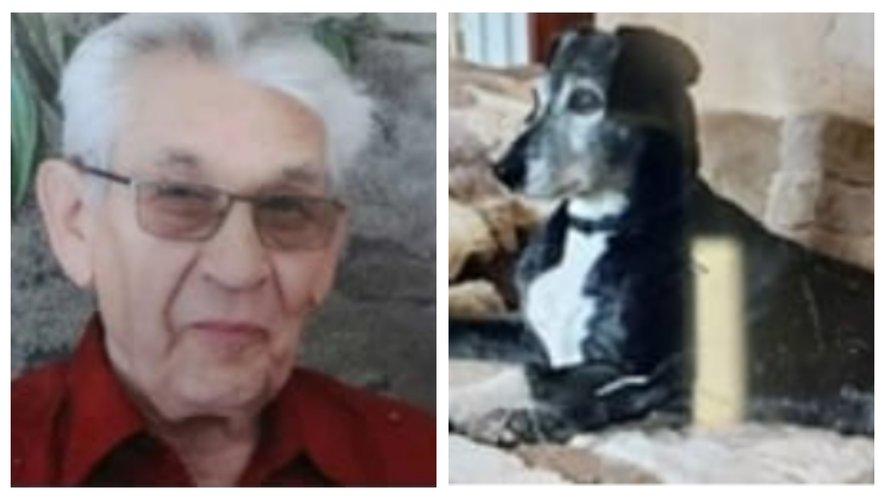 Christian et son chien Dolly sont portés disparus depuis samedi.