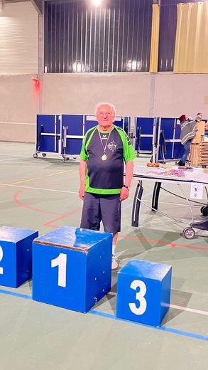 À 84 ans, Jean-Philippe Vernhes est champion vétéran, catégorie 5, Aveyron-Lozère !