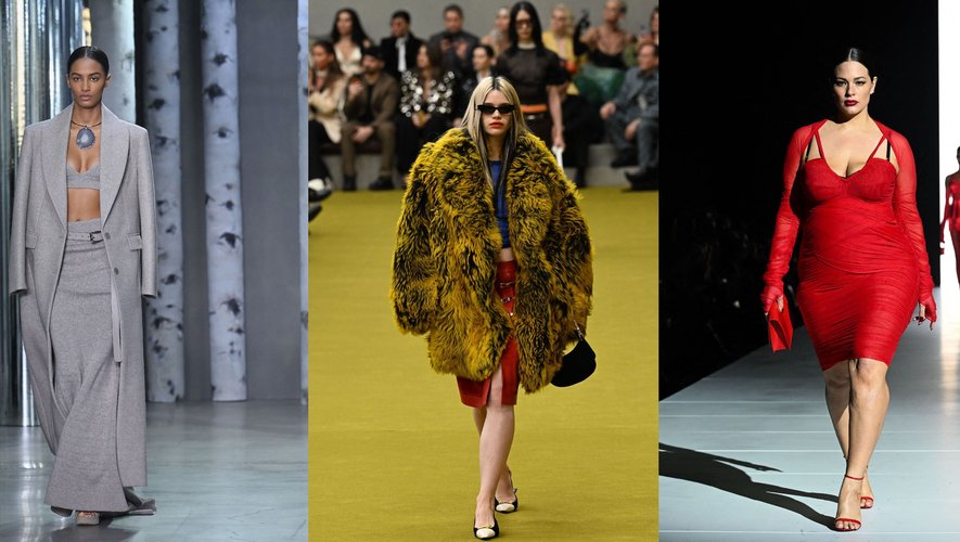 Le gris, le jaune et le rouge comptent parmi les couleurs stars de la saison hivernale, comme observé lors des défilés automne-hiver 2023 de Michael Kors, Gucci et Dolce & Gabbana.