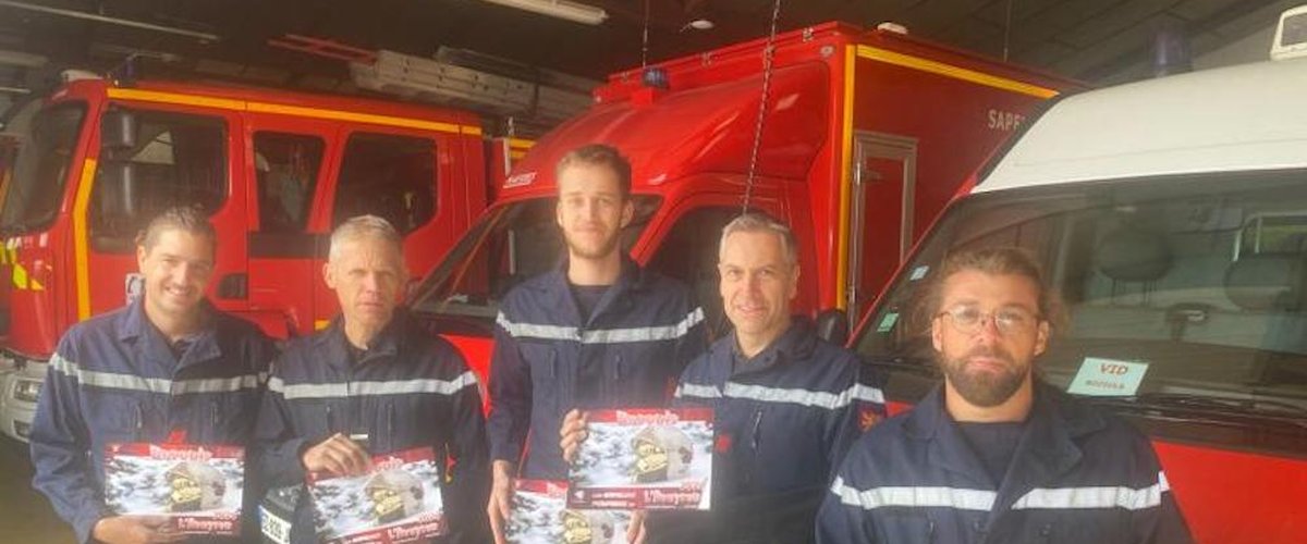 Tournées de calendriers des sapeurs-pompiers de Rumilly - Radio FMR