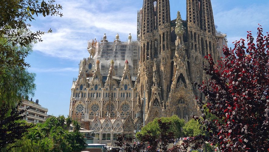La Sagrada Familia, à Barcelone.