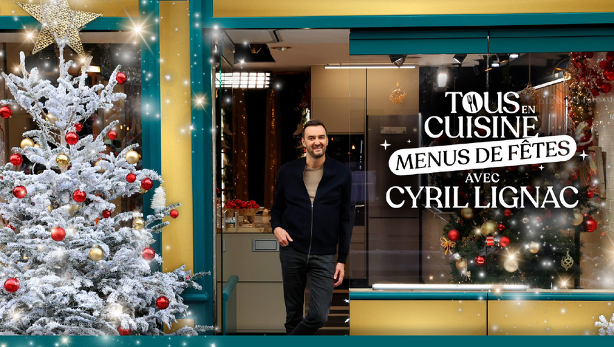 On sait ce qui cuisinera Cyril Lignac en direct pour M6 depuis la place de la Cité de Rodez.