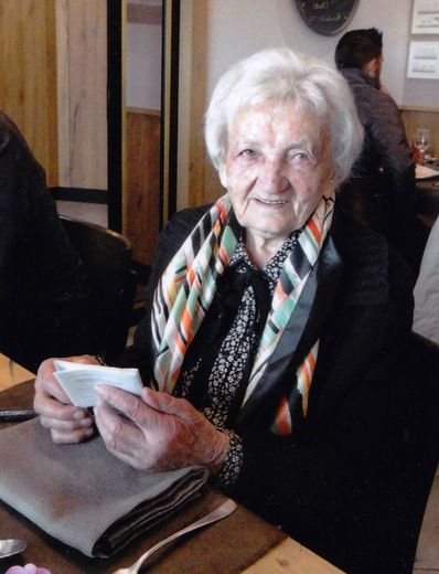 Rosa Batut, née Panissier, est décédée  le 30 septembre à l’âge de 104 ans.
