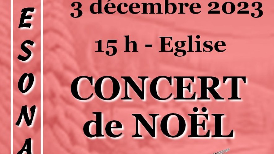 Résonance chantera pour le concert de Noël à Cruéjouls.