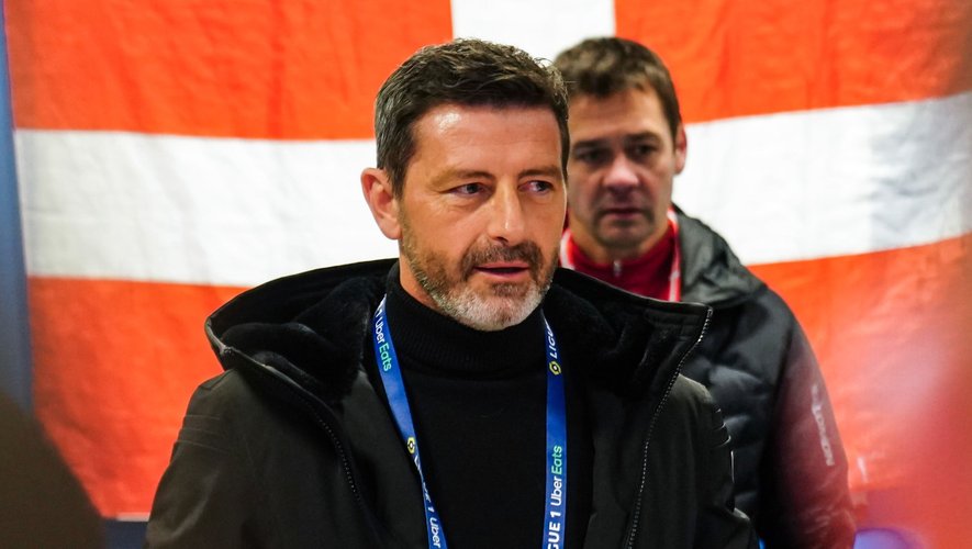 Sébastien Faraglia, président du FC Annecy, actuellement 12e de Ligue 2.