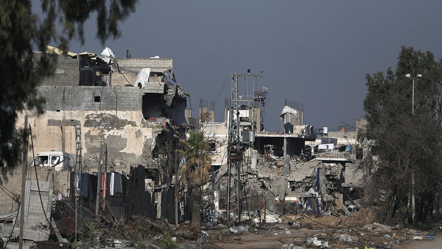 La bande de Gaza a été sous le feu des bombardements pendant sept semaines.