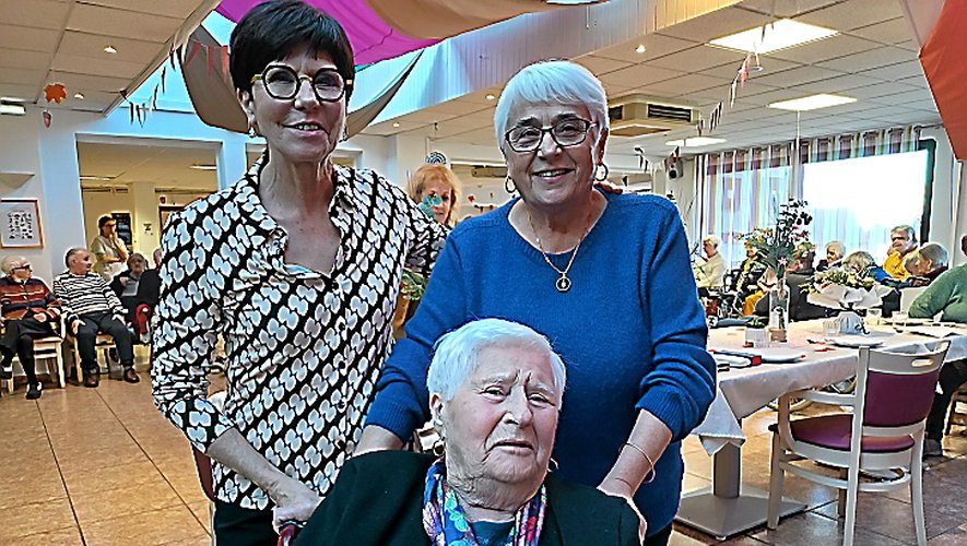 Simone Garrigou a fêté ses 100 ans.