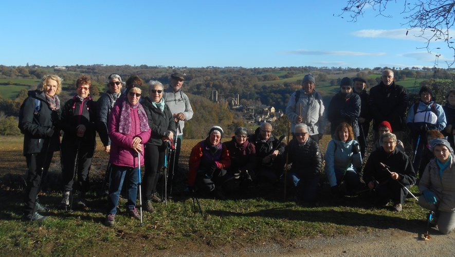 Dernière rando pour nos marcheurs