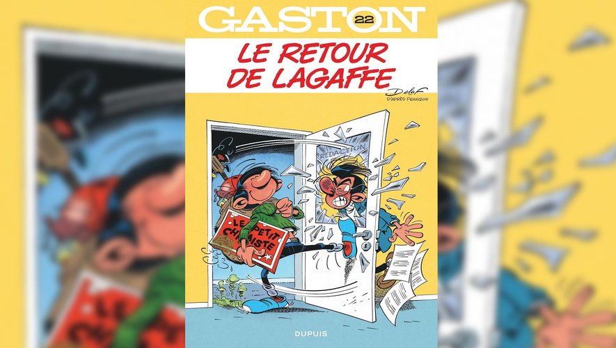 Pour son grand retour, Gaston Lagaffe s'empare directement de la tête du classement des ventes de livres établi par Edistat.