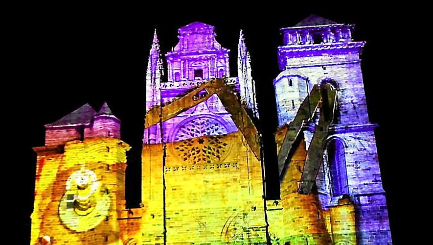Son et lumière sur la cathédrale de Rodez