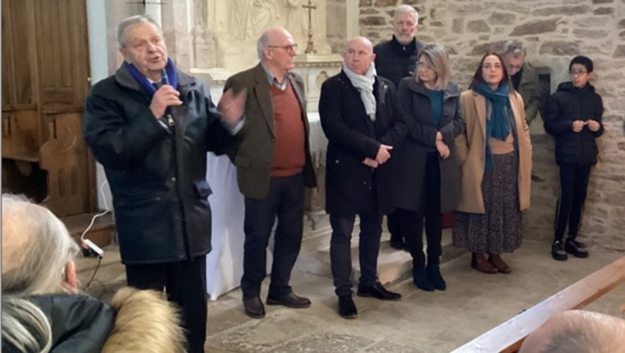 Le maire Jean Lachet s’est exprimé sur l’importance à préserver ces éléments de l’histoire religieuse  de la commune.