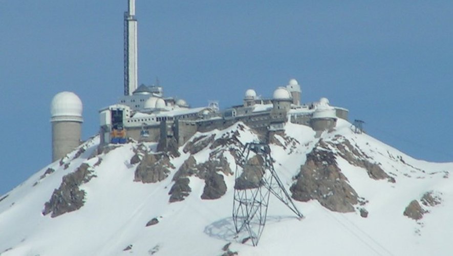 Le Pic du Midi, inaccessible en hiver avec de simples raquettes.