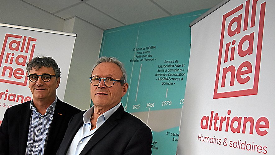 Pierre Gigarel et Claude Mouly, directeur général et président de la nouvelle entité « Altriane ».