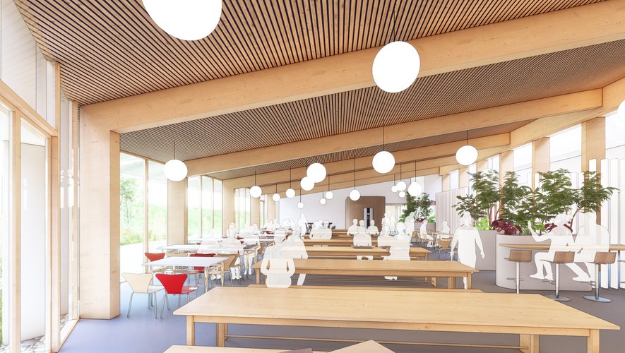 Voilà à quoi ressemblera le futur restaurant universitaire