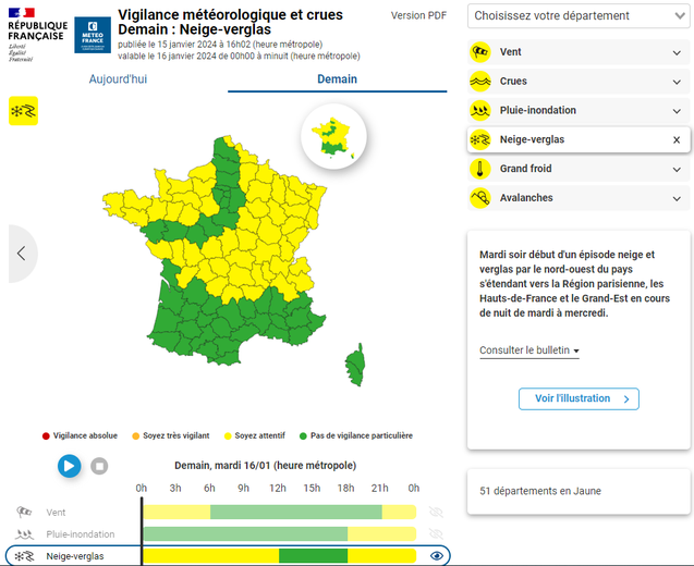 Un nouvel épisode de neige se confirme entre mardi et jeudi voici où