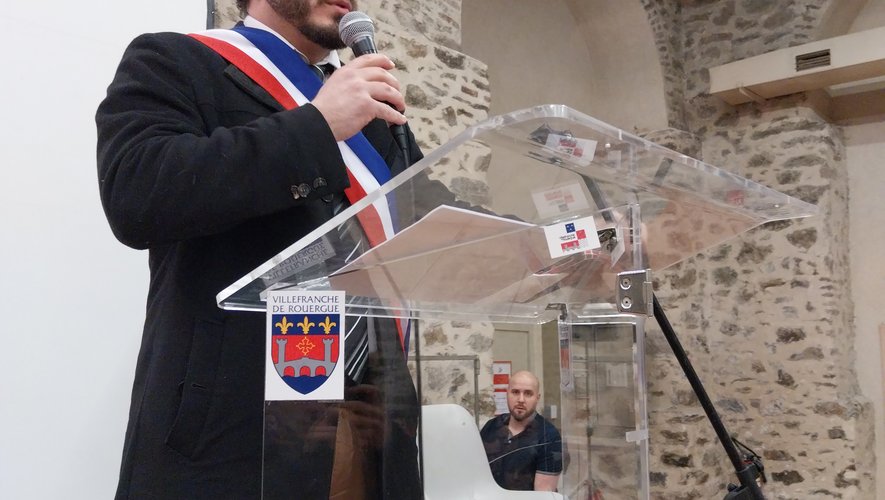 Le maire Jean-Sébastien Orcibal a présenté ses vœux à la population.DDM, BD