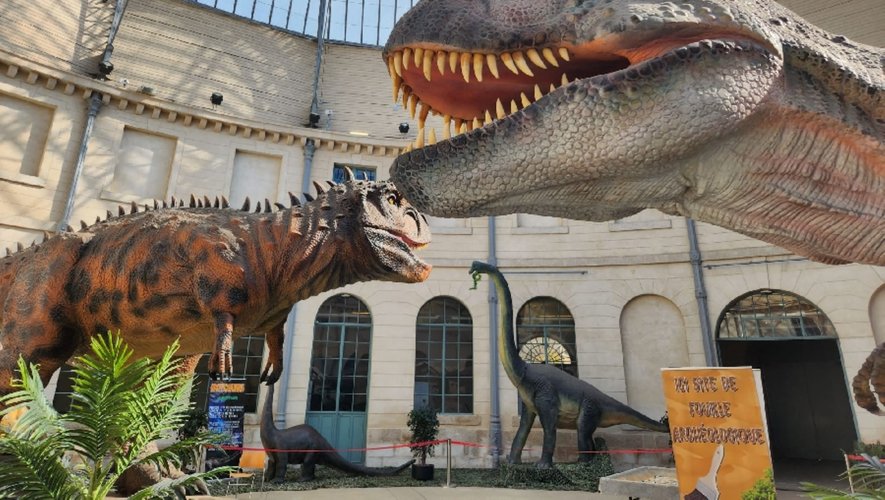 Les dinosaures au Monastère,  salle polyvalente, avenue du Ségala.