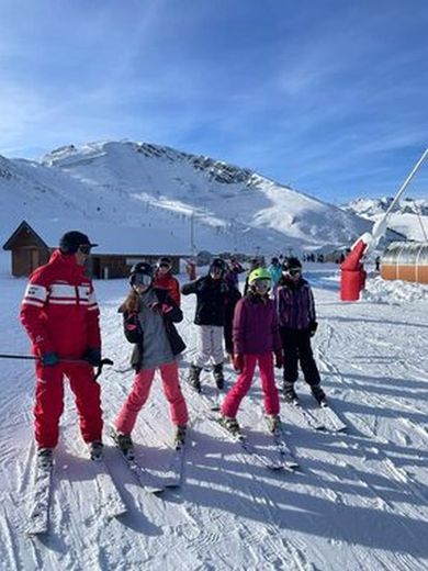 Ski à Saint-Lary pour les collégiens